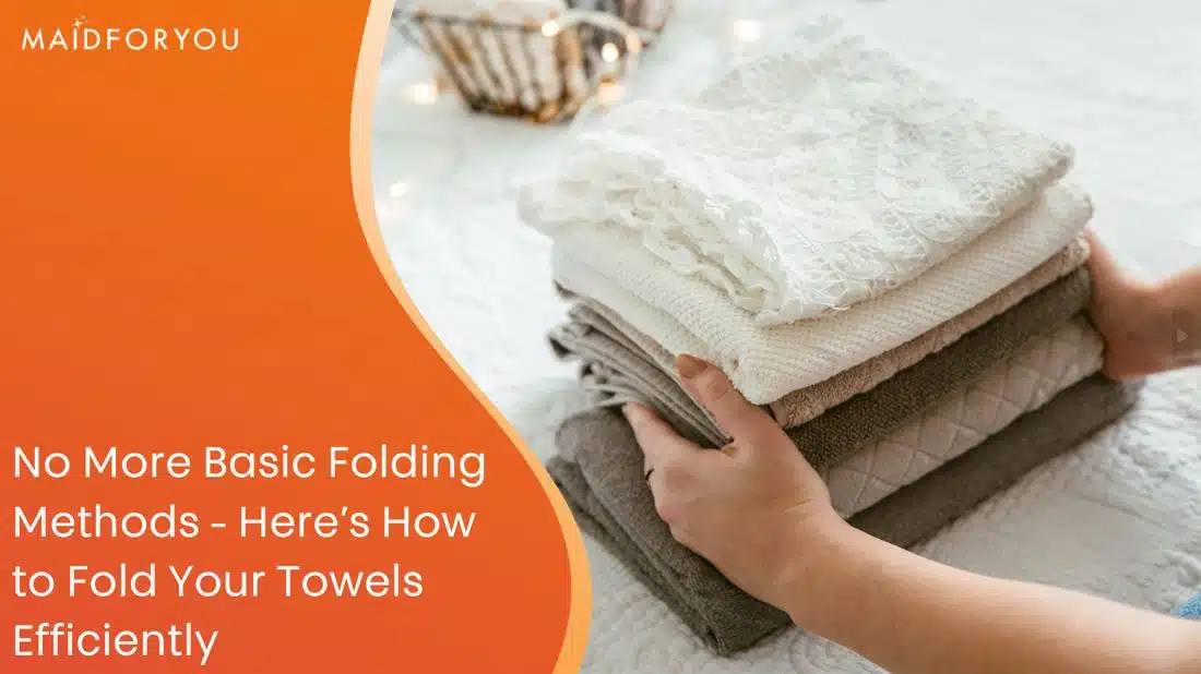 how to fold towels efficiently custom graphic