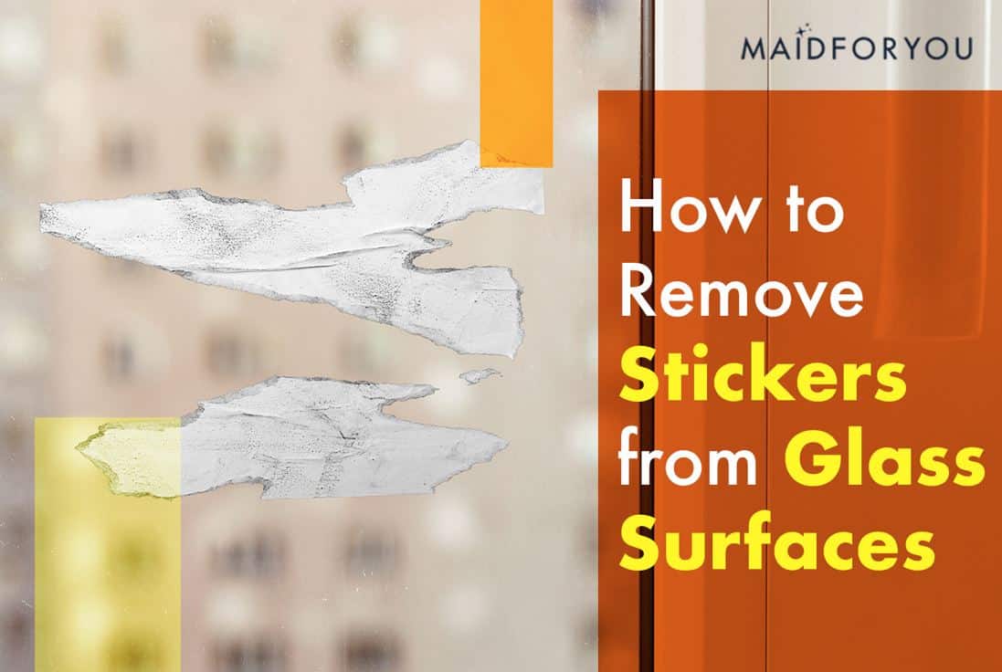 how to remove stickers from glass surfaces custom graphic