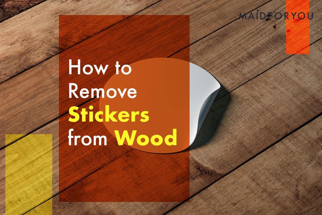 how to remove stickers from wood custom graphic