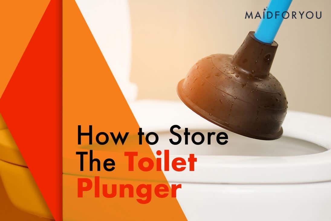 how to store the toilet plunger custom graphic