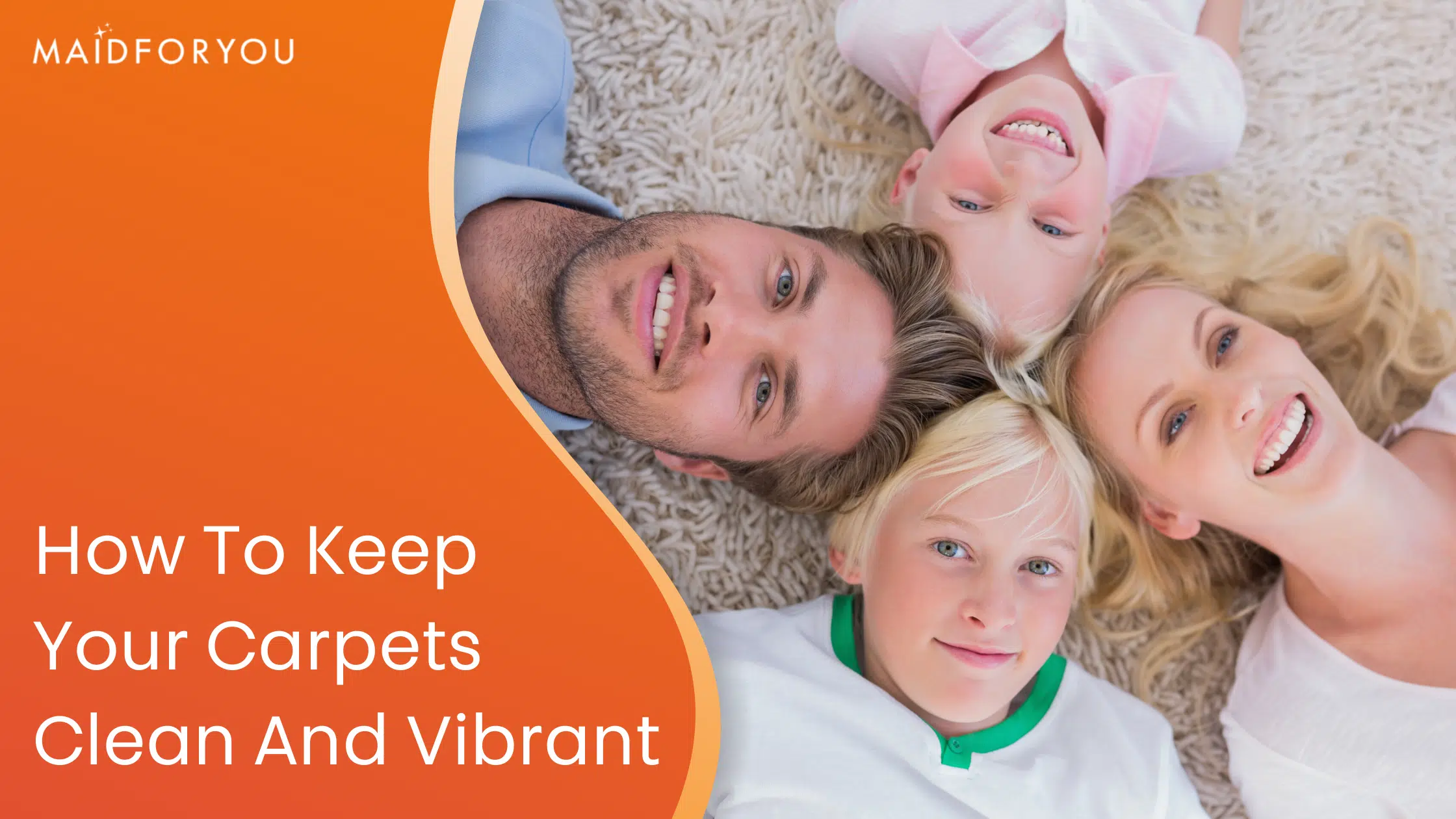 How to keep your carpets clean and vibrant custom graphic