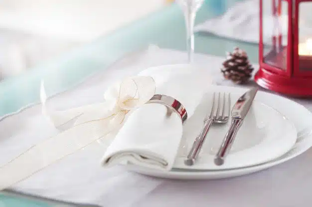 Christmas menu concept