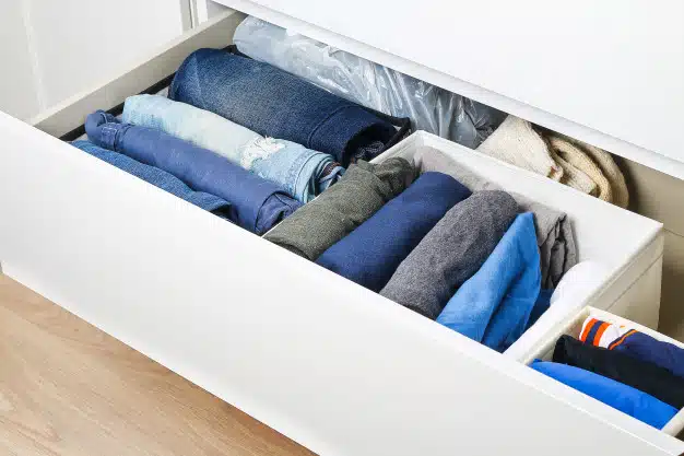 pants-folded-according-method-marie-kondo-vertical-storage-clothes-chest-drawers-storage-organization-order