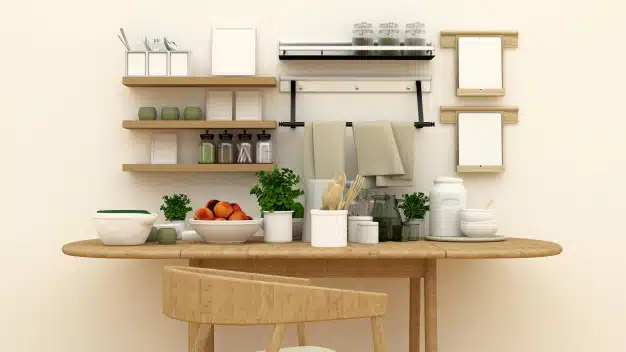 Kitchen set pantry
