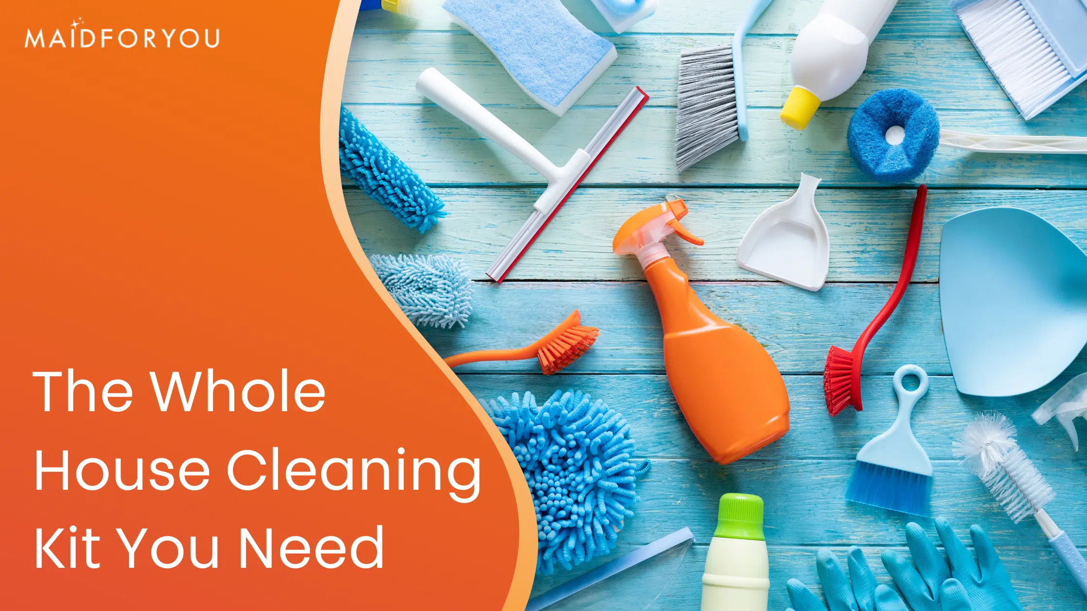 The whole house cleaning kit you need custom graphic