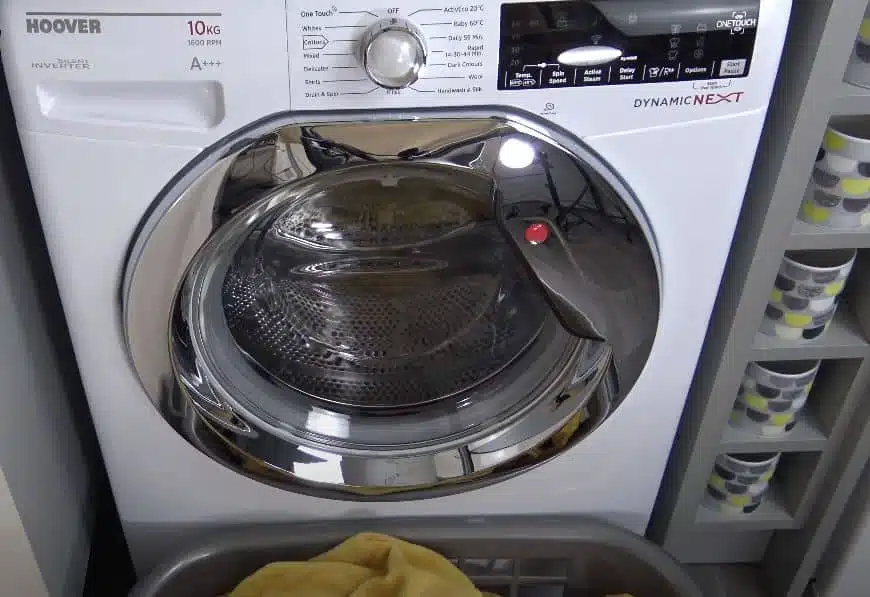 outside of a hoover washing machine