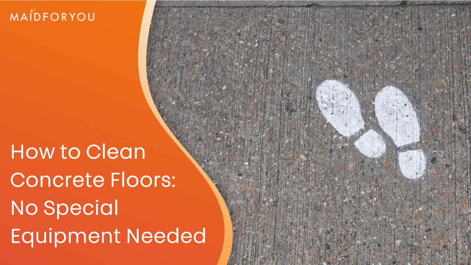 how to clean concrete floors custom graphic