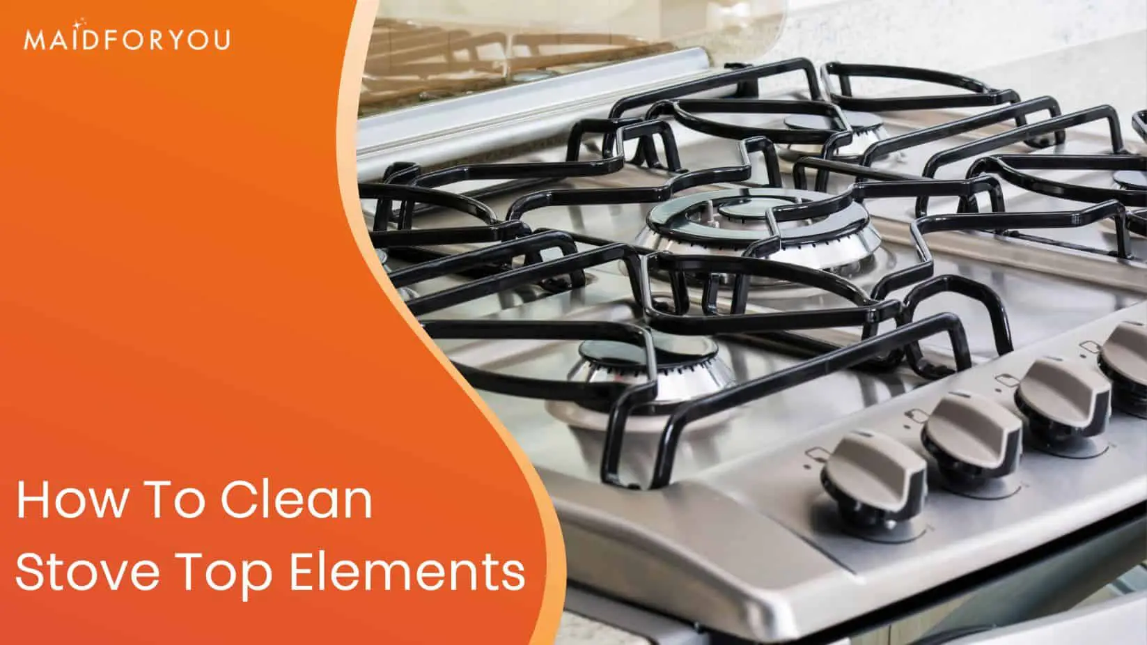 how to clean stove top elements custom graphic