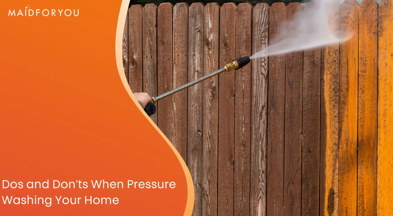 the do's and don'ts when pressure washing your home custom graphic