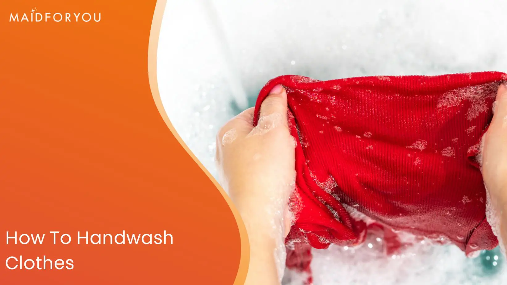 how to hand wash clothes custom graphic