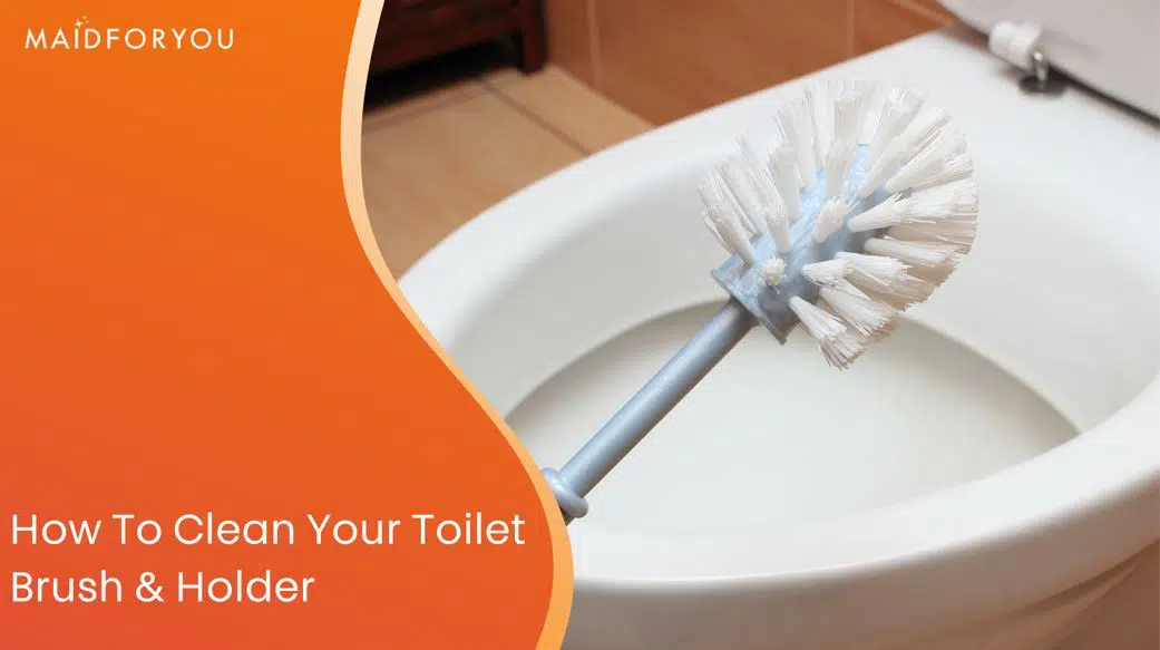 how to clean toilet brush and holder custom graphic