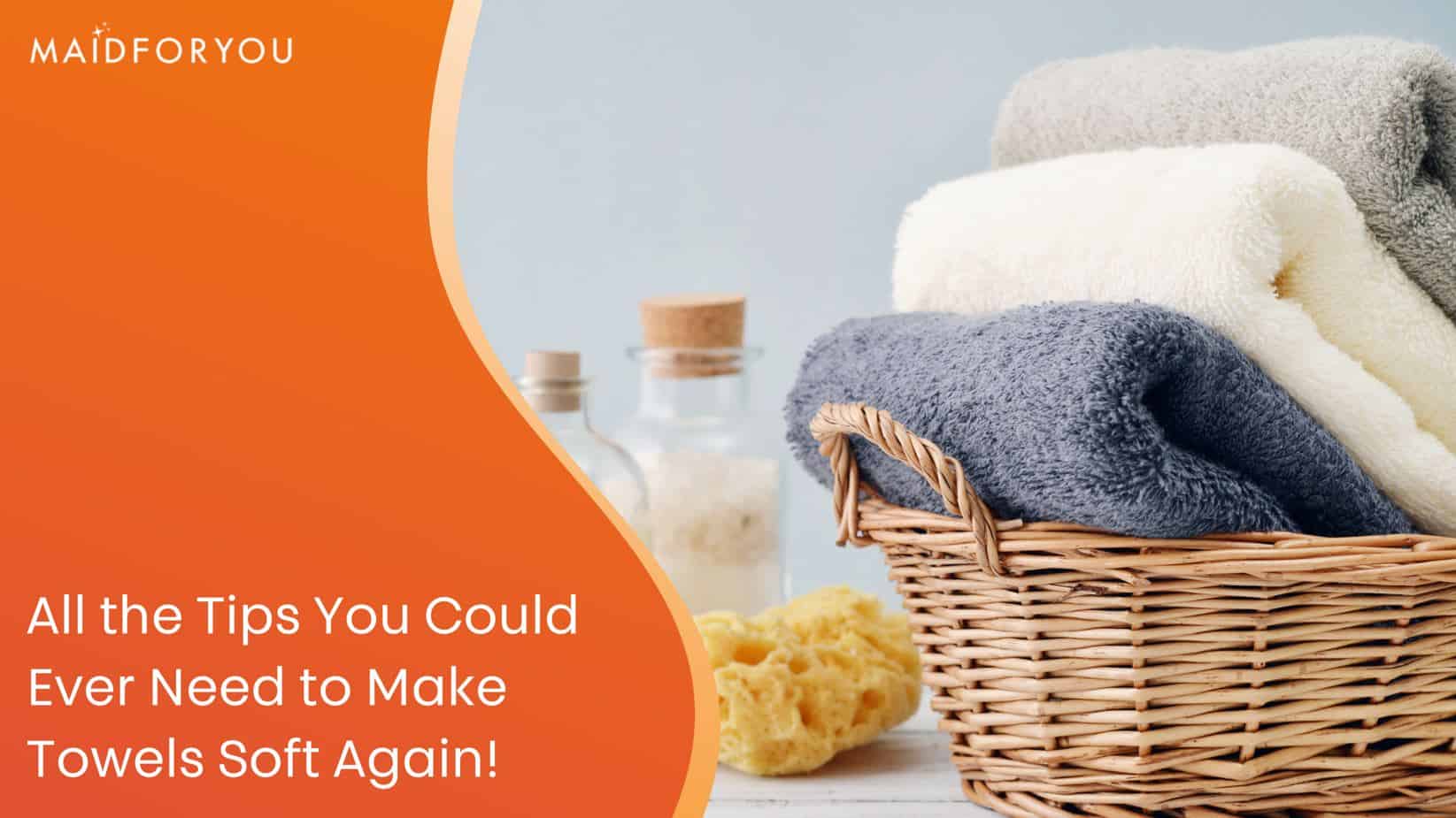 how to make towels soft again custom graphic