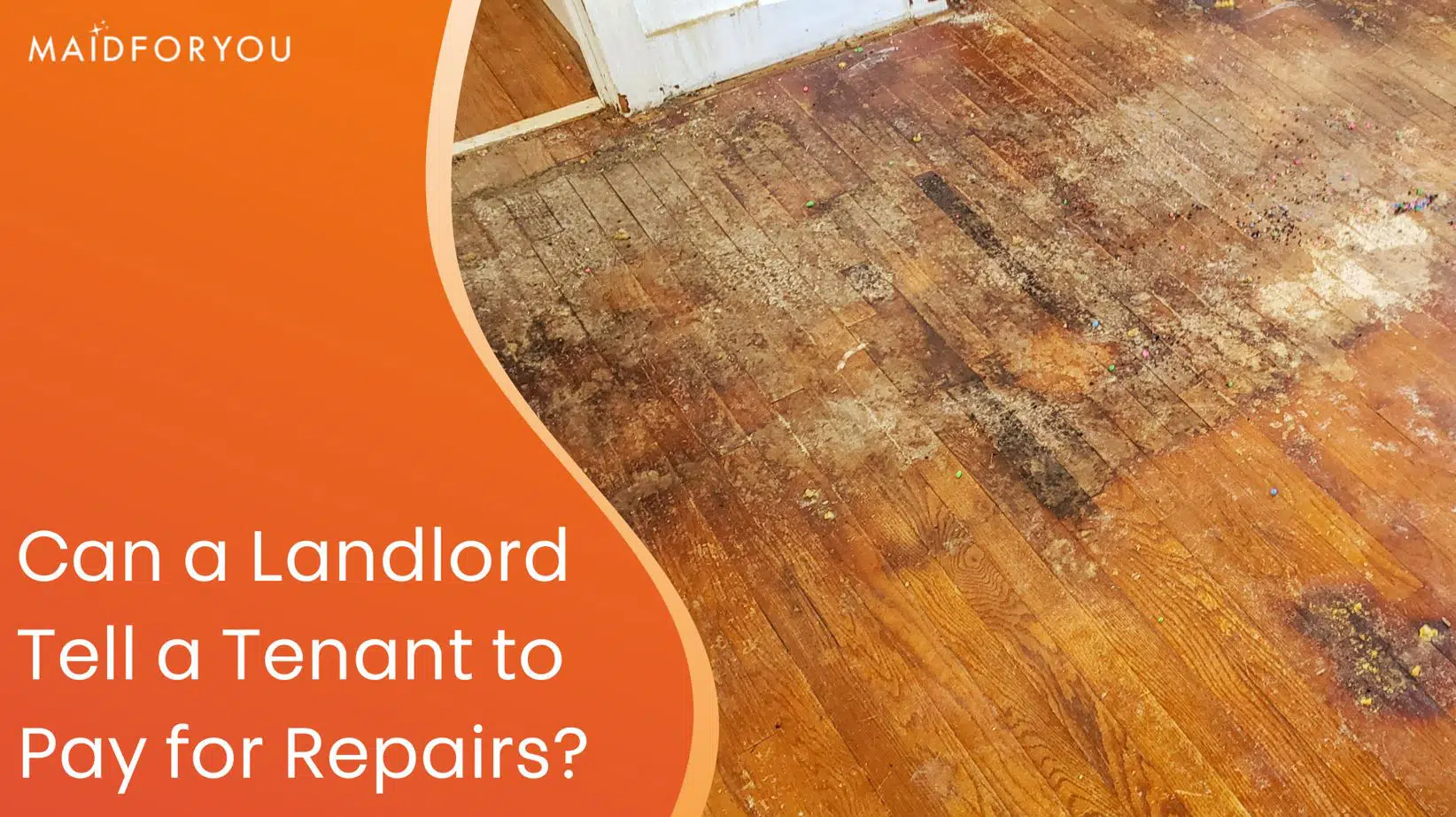 can a landlord tell a tenant pay for repairs custom graphic
