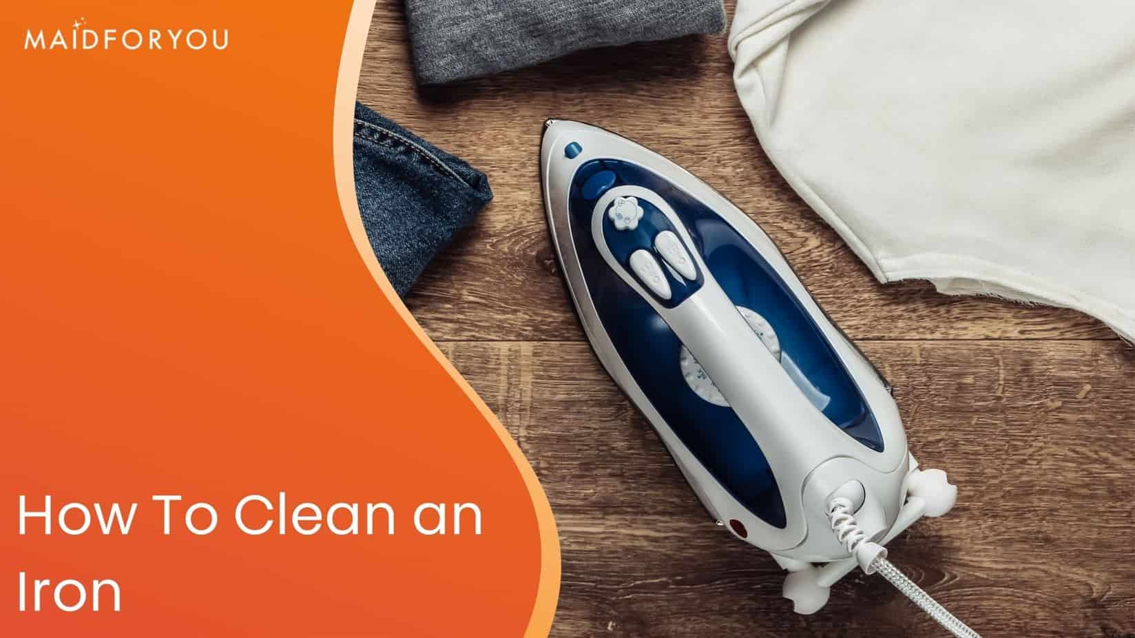 how to clean an iron custom graphic