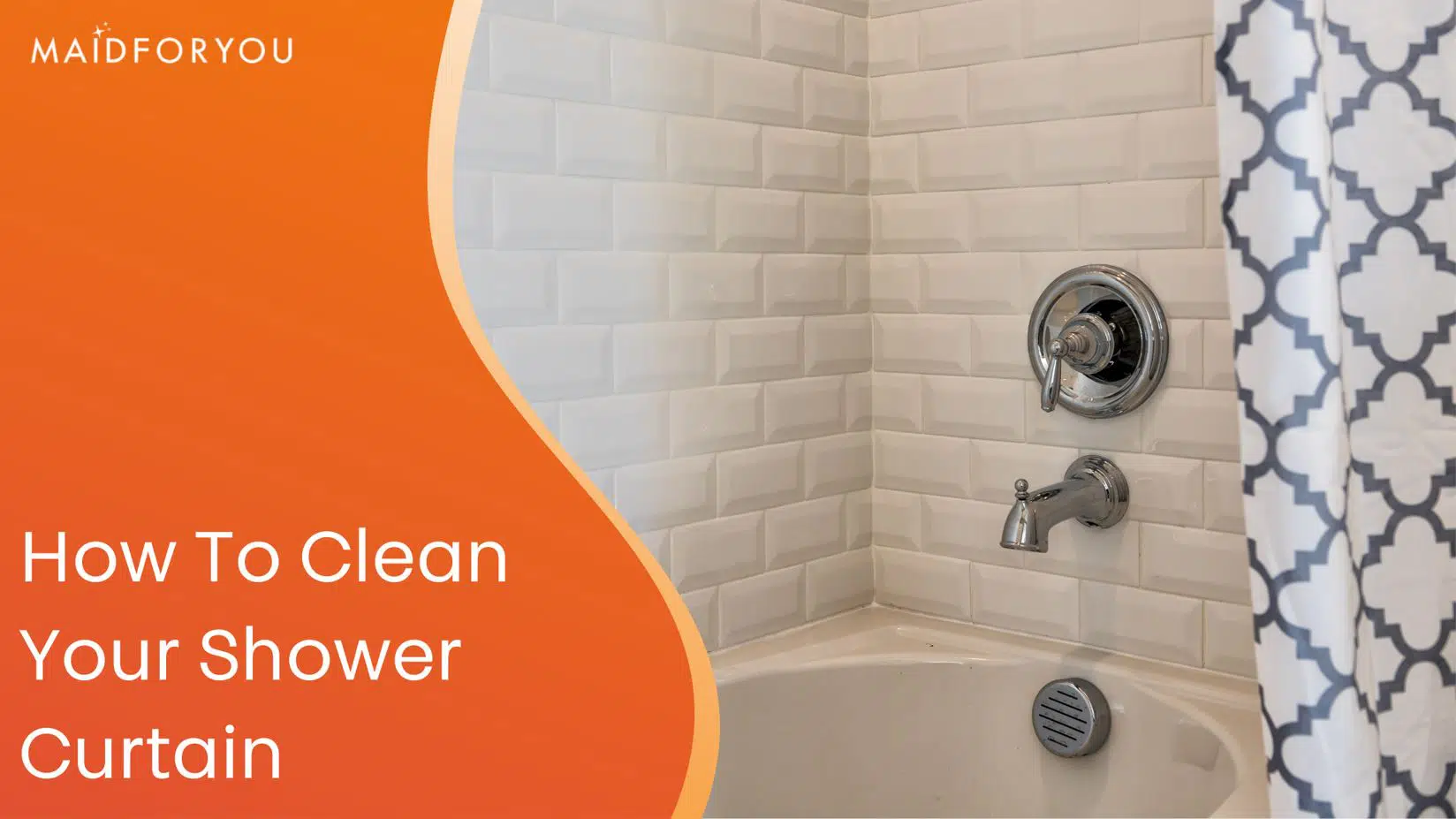 how to clean your shower curtain custom graphic