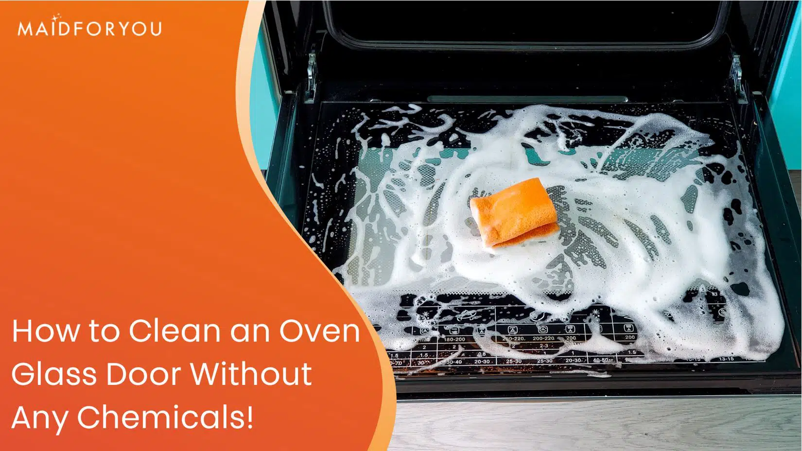 how to clean an oven glass door custom graphic