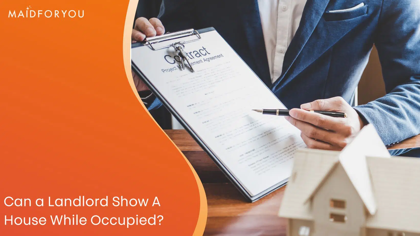 can a landlord show a house while occupied custom graphic