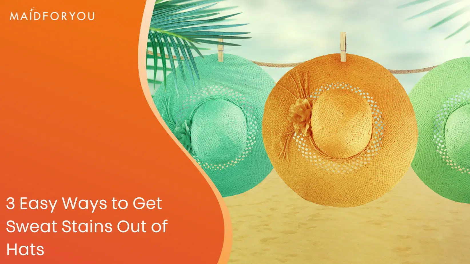 3 easy ways to get sweat stains out of hats