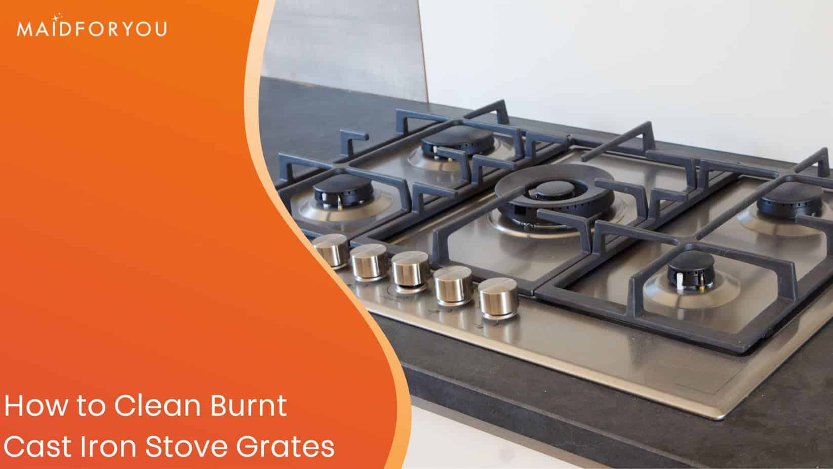 how to clean cast iron cooktop grates custom graphic