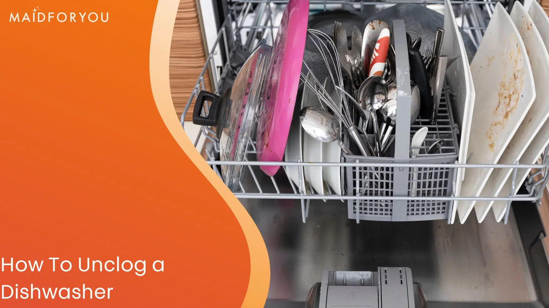 how to unclog a dishwasher custom graphic