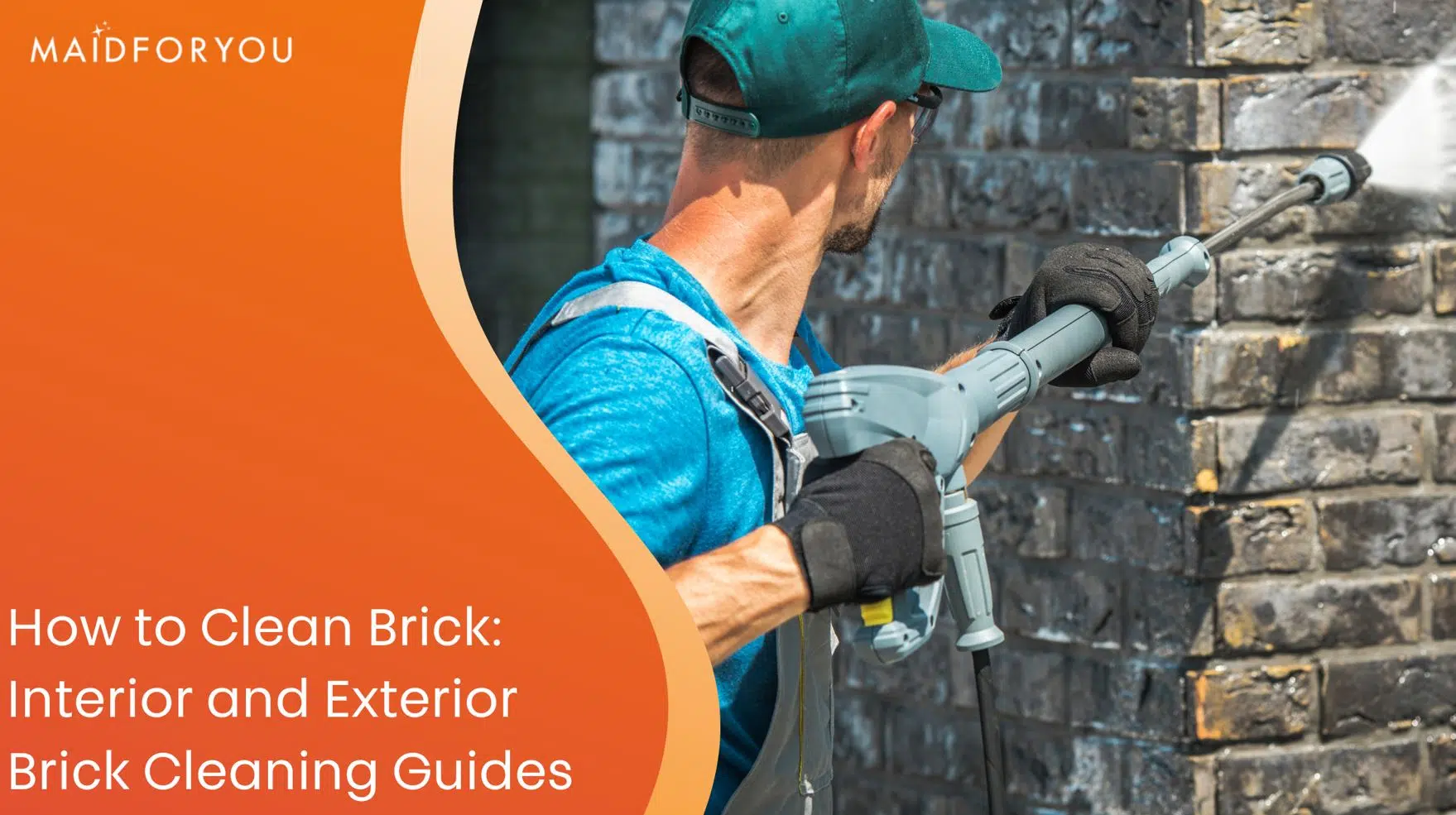 how to clean brick custom graphic