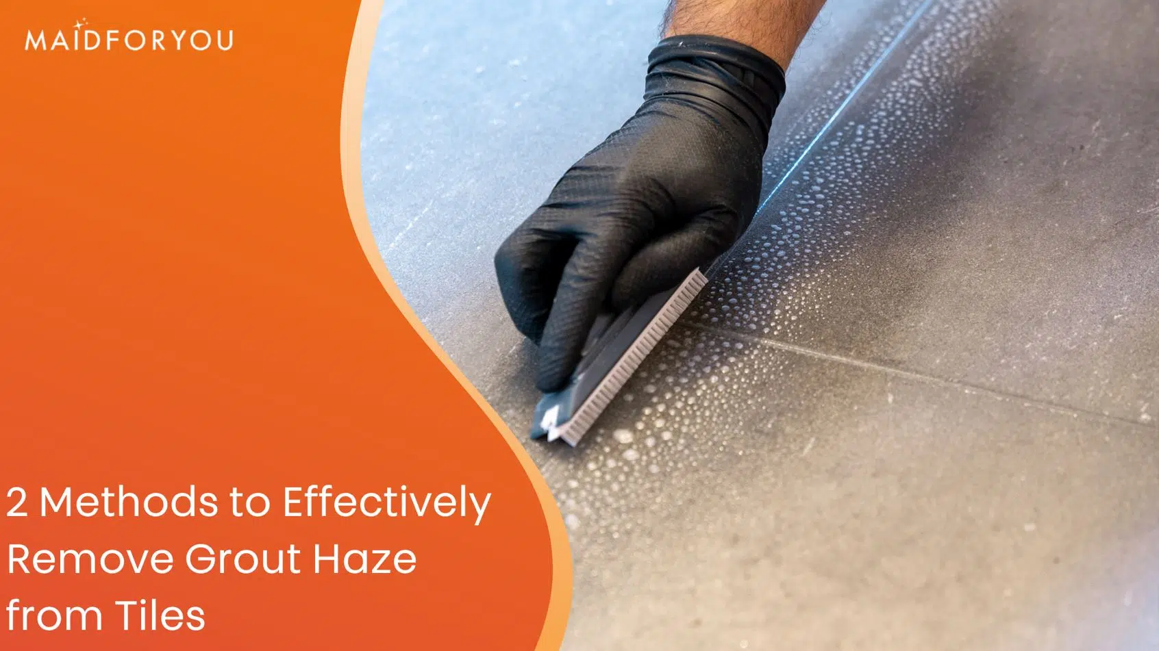 how to remove grout haze custom graphic
