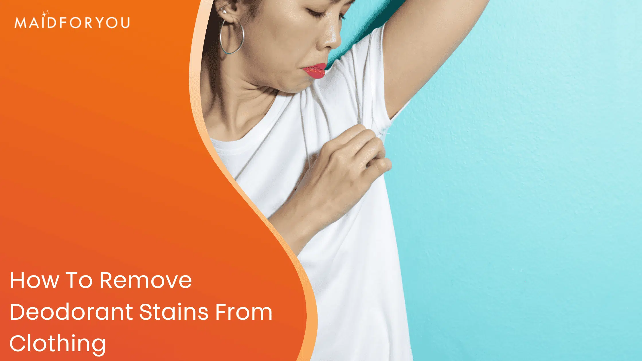 How to clean deodorant stains off clothing custom graphic