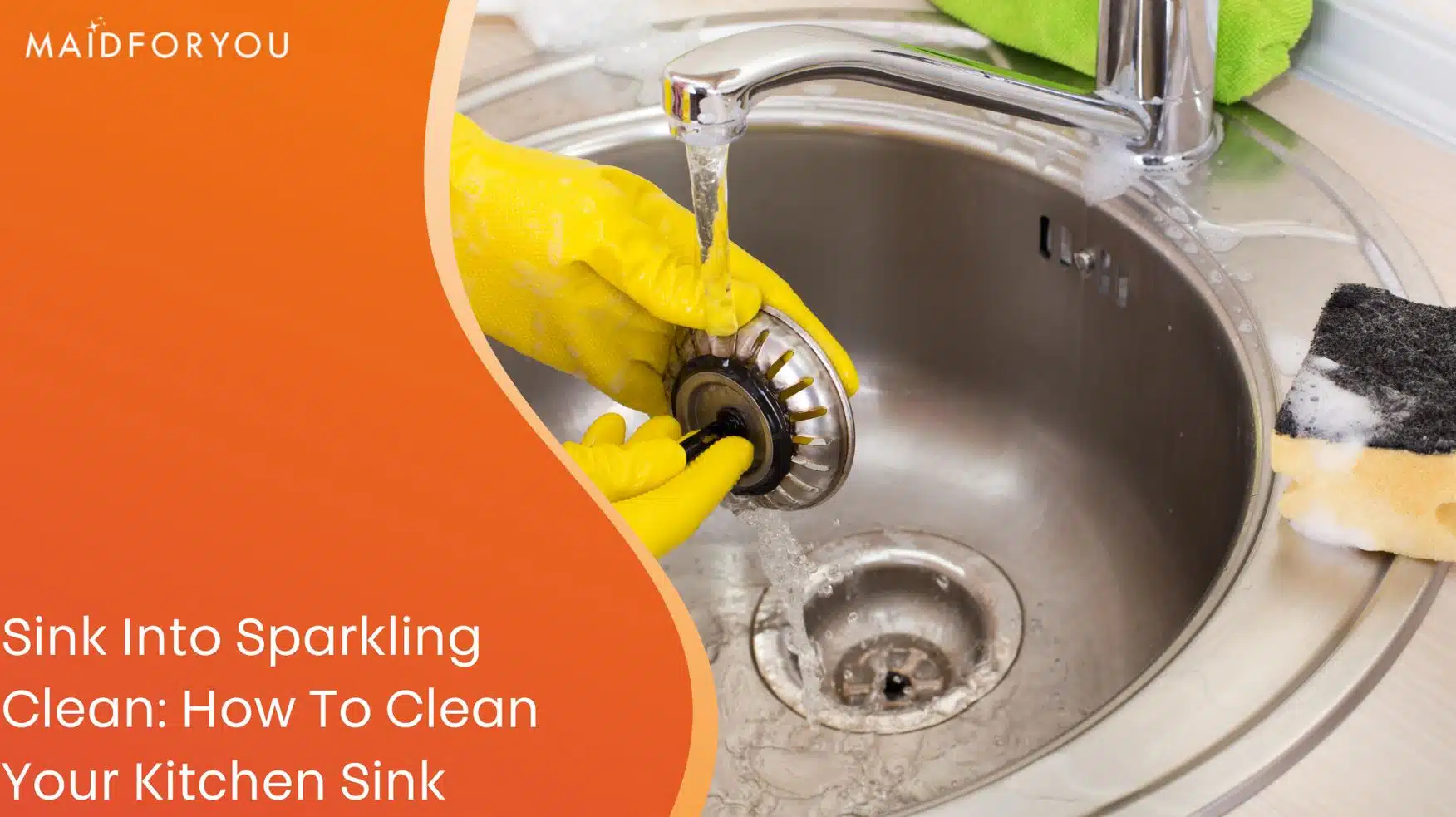 sink into sparkling how to clean your kitchen sink custom graphic