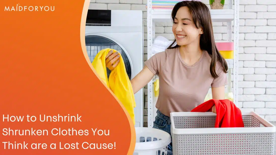 how to unshrink shrunk clothes custom graphic