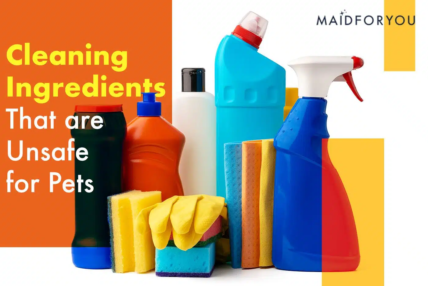 cleaning ingredients that are unsafe for pets custom graphic