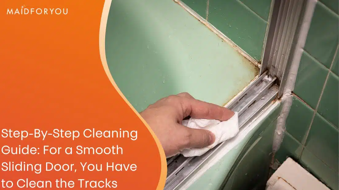how to clean sliding door tracks custom graphic