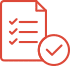 vector_smart_object_2 red checklist next to tick icon.