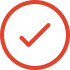 vector_smart_object1_copy Red icon of a tick in the middle of a circle.