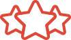 vector_smart_object_6 Red icon of three stars.