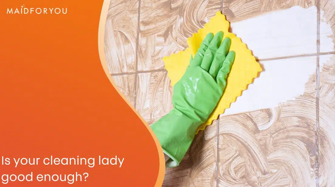 is your cleaning lady good enough custom graphic