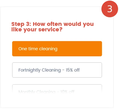 Booking Step