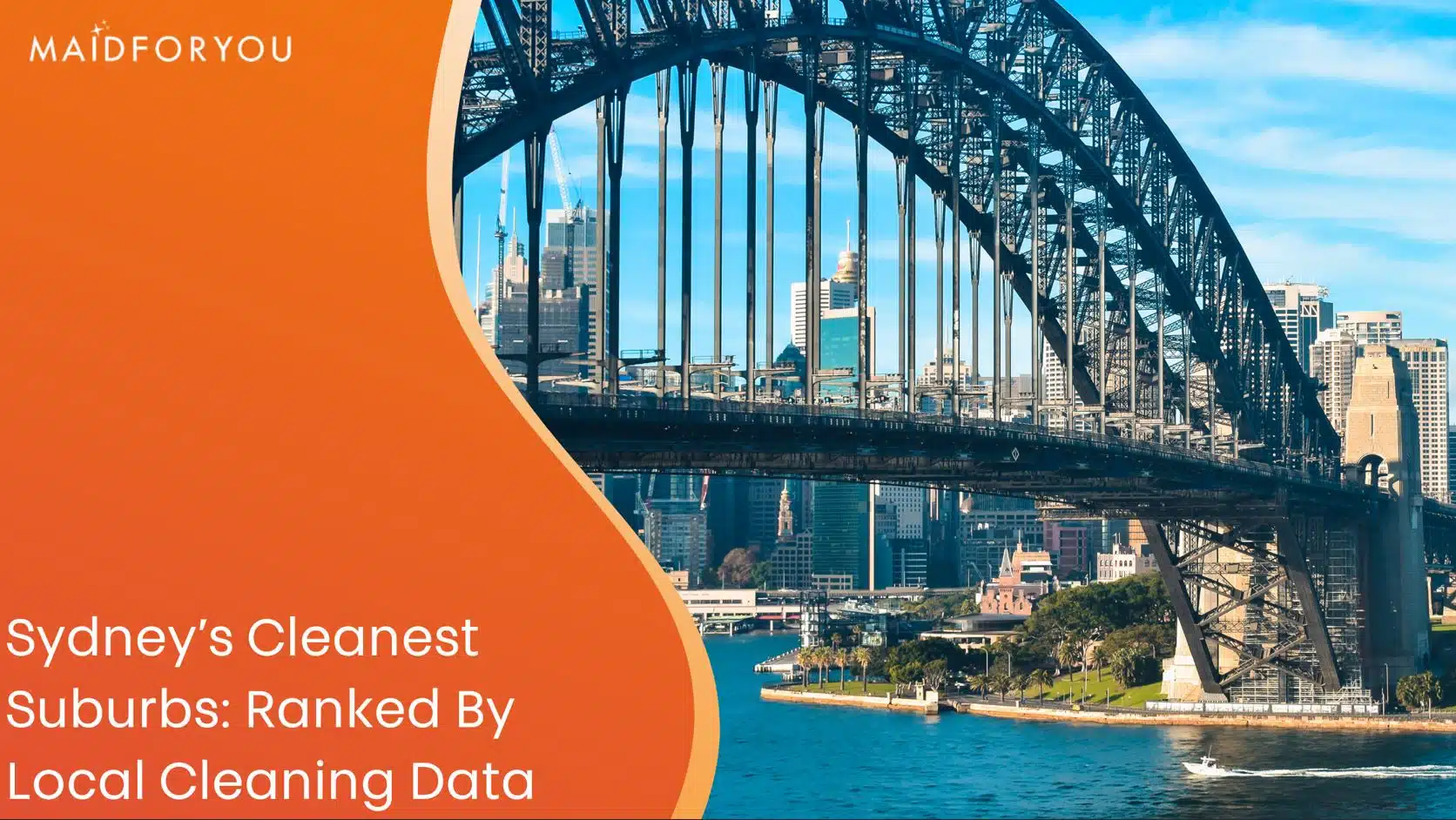Sydney's cleanest suburbs custom graphic